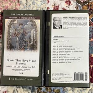 The Great Courses: Books That Have Made History 6 DVD set